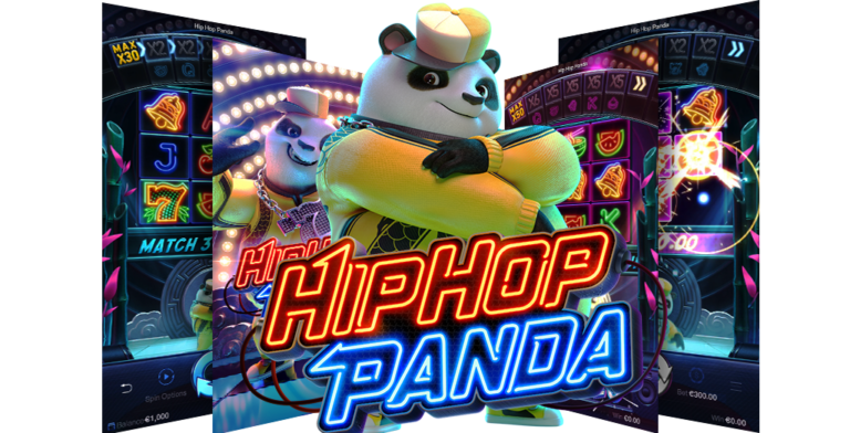 รีวิว Hip Hop Panda slot ค่าย PG SLOT สัญลักษณ์ของเกม กติกาของการเล่น