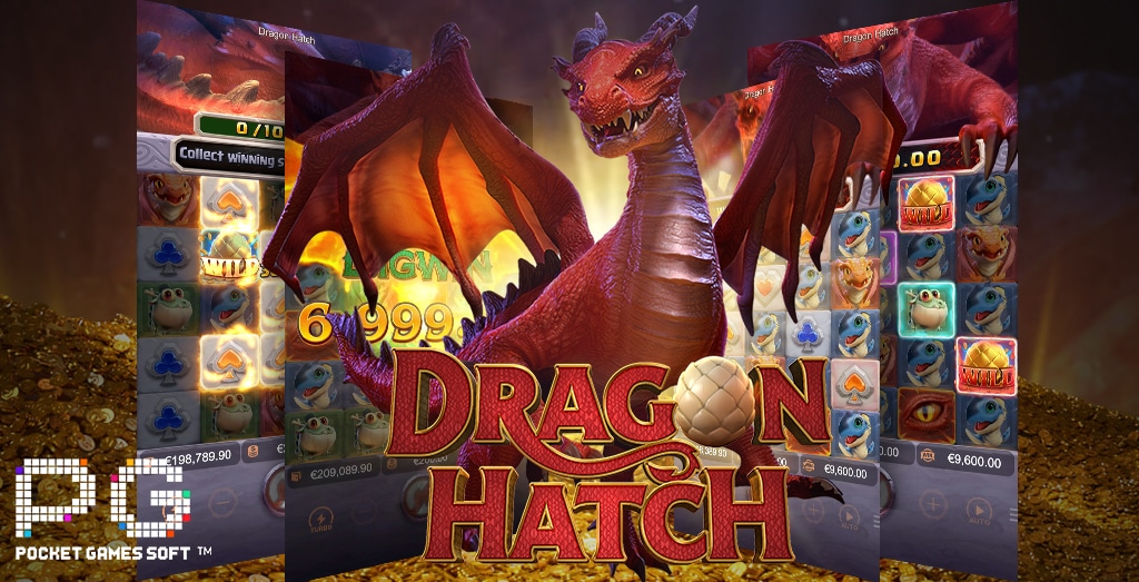 รีวิว Dragon Hatch Slot ค่าย PG SLOT รูปแบบกติกาการเล่น สัญลักษณ์ของเกม
