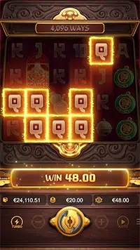 free spins screen - Jewels of Prosperity