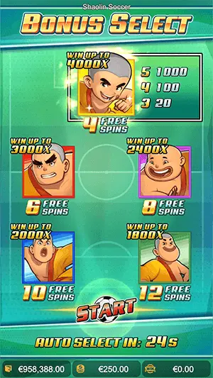 free spins 2-Shaolin Soccer 
