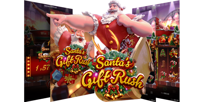 รีวิวเกมสล็อต Santa’s Gift Rush ค่าย สล็อตPG