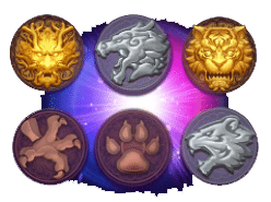 สัญลักษณ์ ของเกม Dragon-Tiger-Luck ค่าย PGSLOT