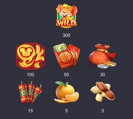 สัญลักษณ์ ของเกม FORTUNE-MOUSE ค่าย PGSLOT